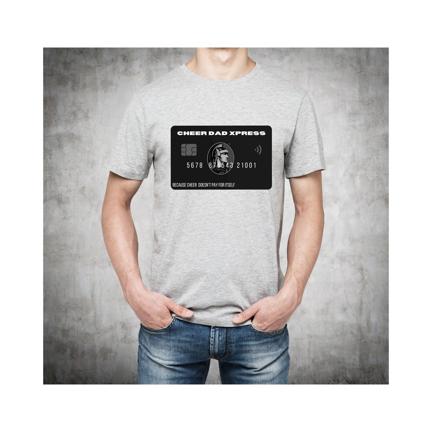 American Xpress Cheer Dad Shirt