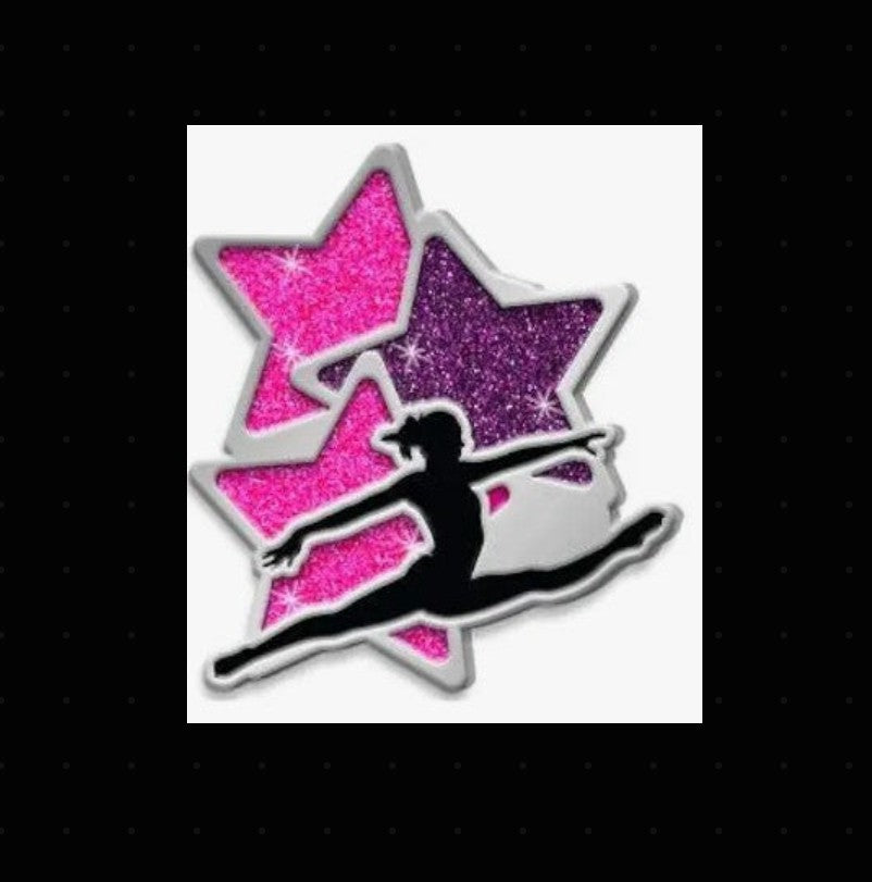 Leaping Dancer Lapel Pin