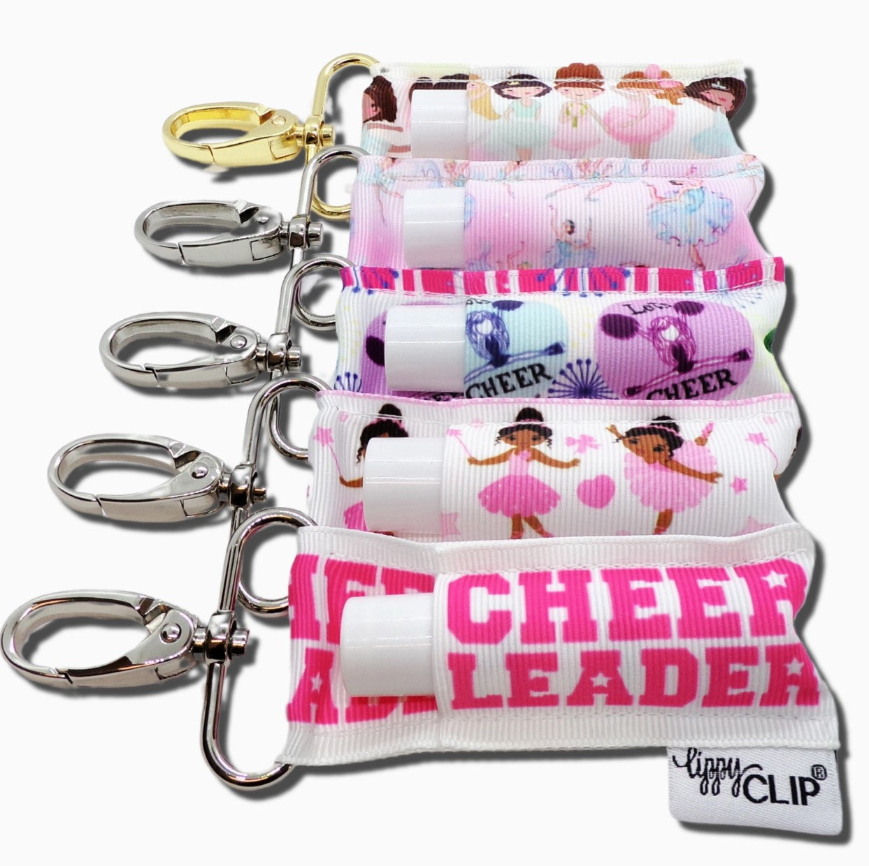 Cheer or Dance LippyClip Lip Balm Holder