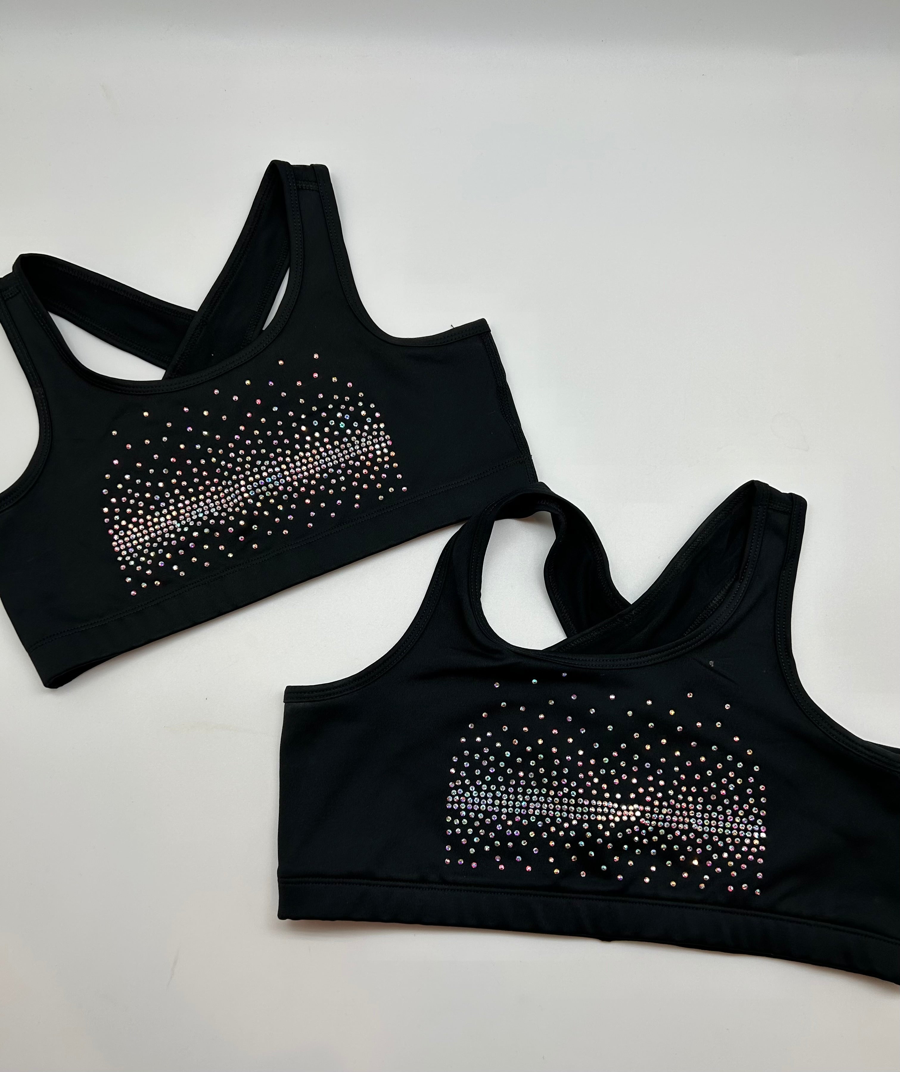 Rhinestone sports bra online