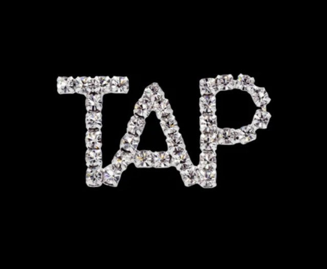 Rhinestone Tap Pin