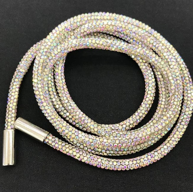 Rhinestone Bling Hoodie Strings