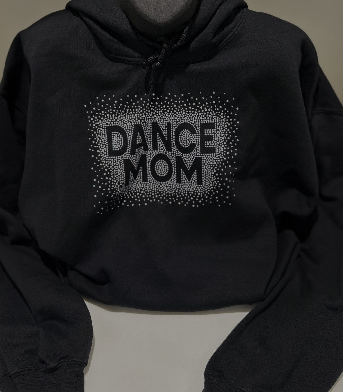 Rhinestone DANCE MOM Black Hoodie
