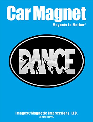 Dance Word Car Magnet