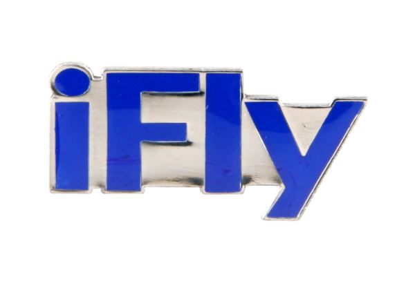 I Fly Enamel Lapel Pin