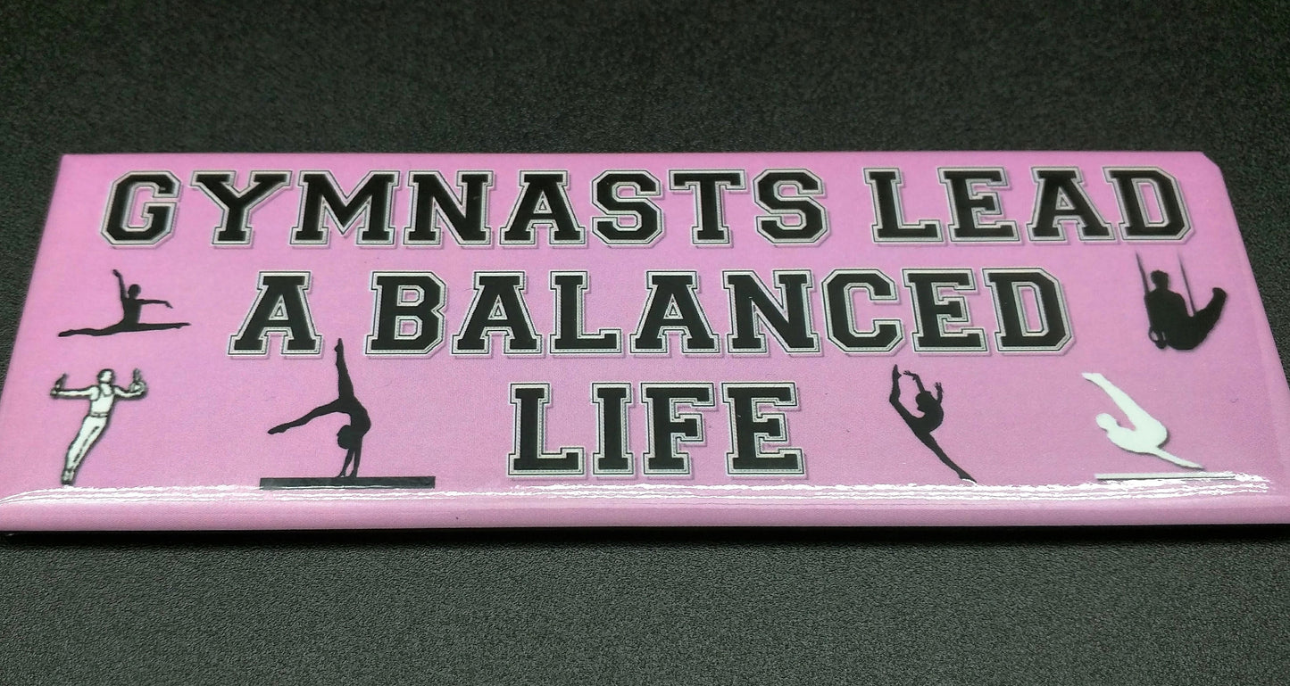 gymnast lead balanced life