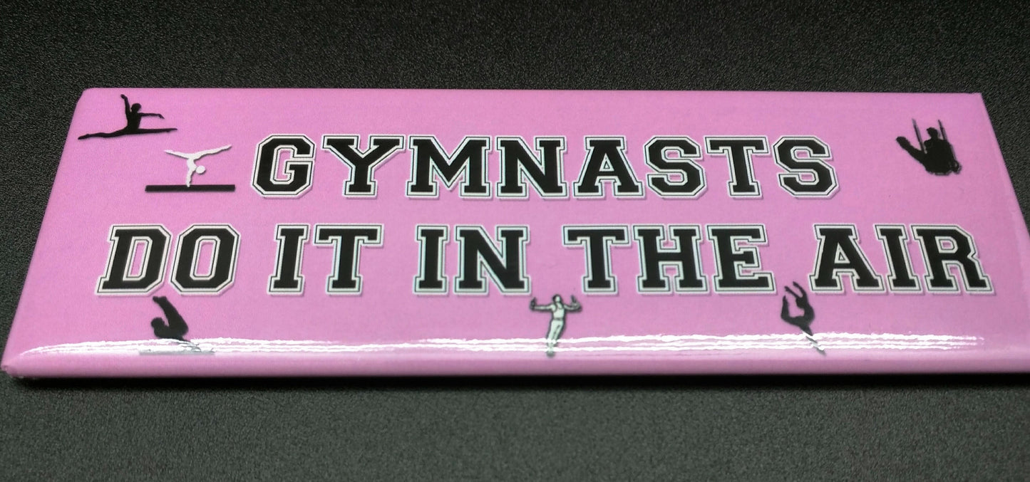 gymnasts do it in the air