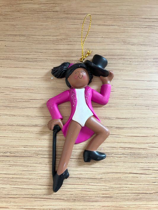 Tap Dancer Ornament - African American