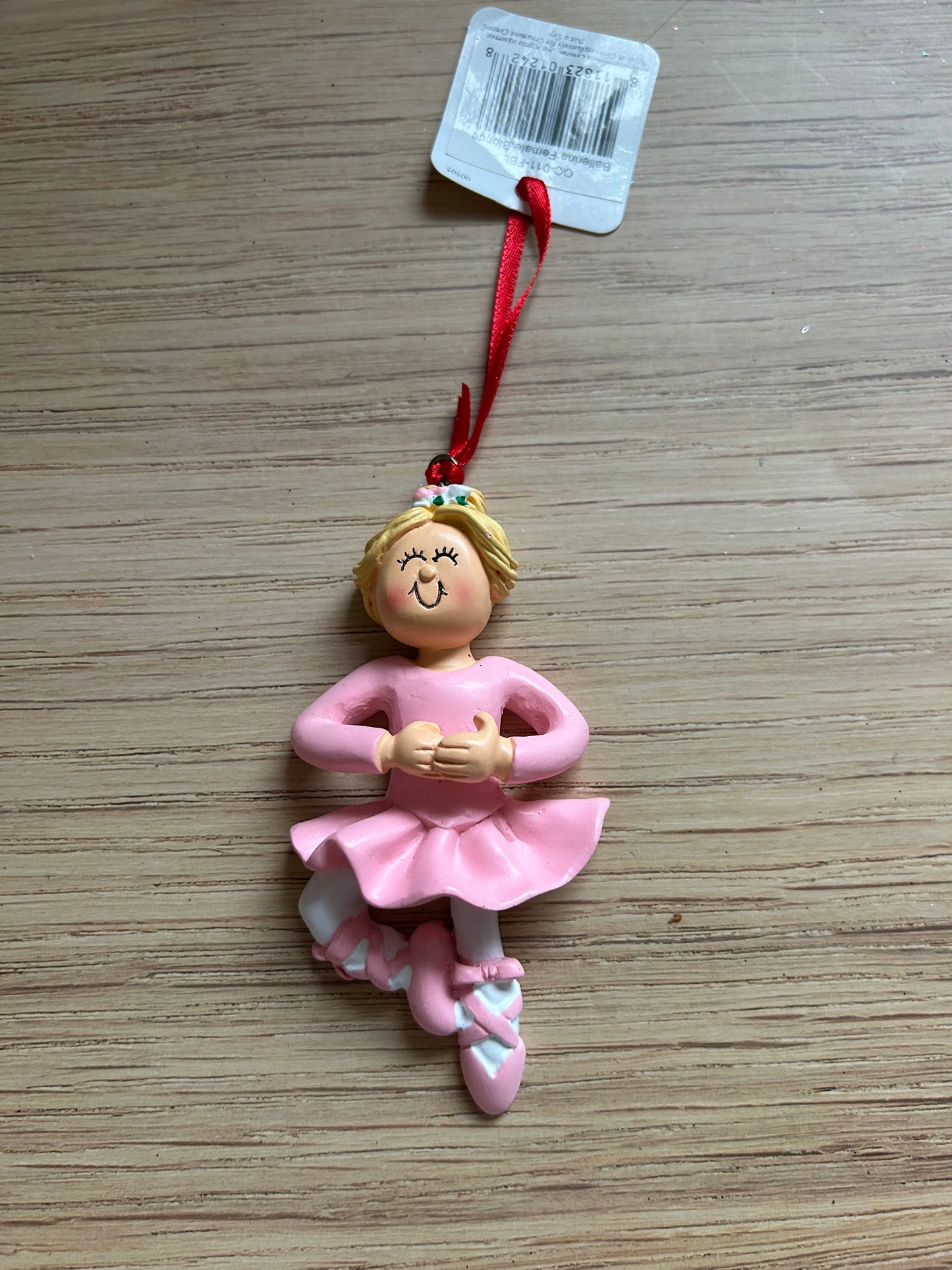 Ballerina Resin Ornament - Old Style