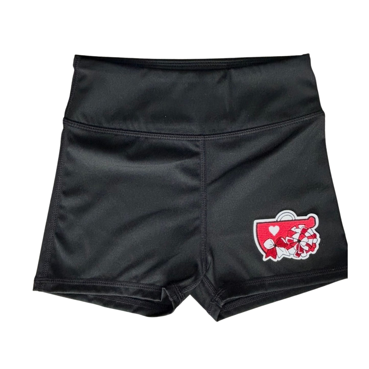 Megaphone Black Shorts