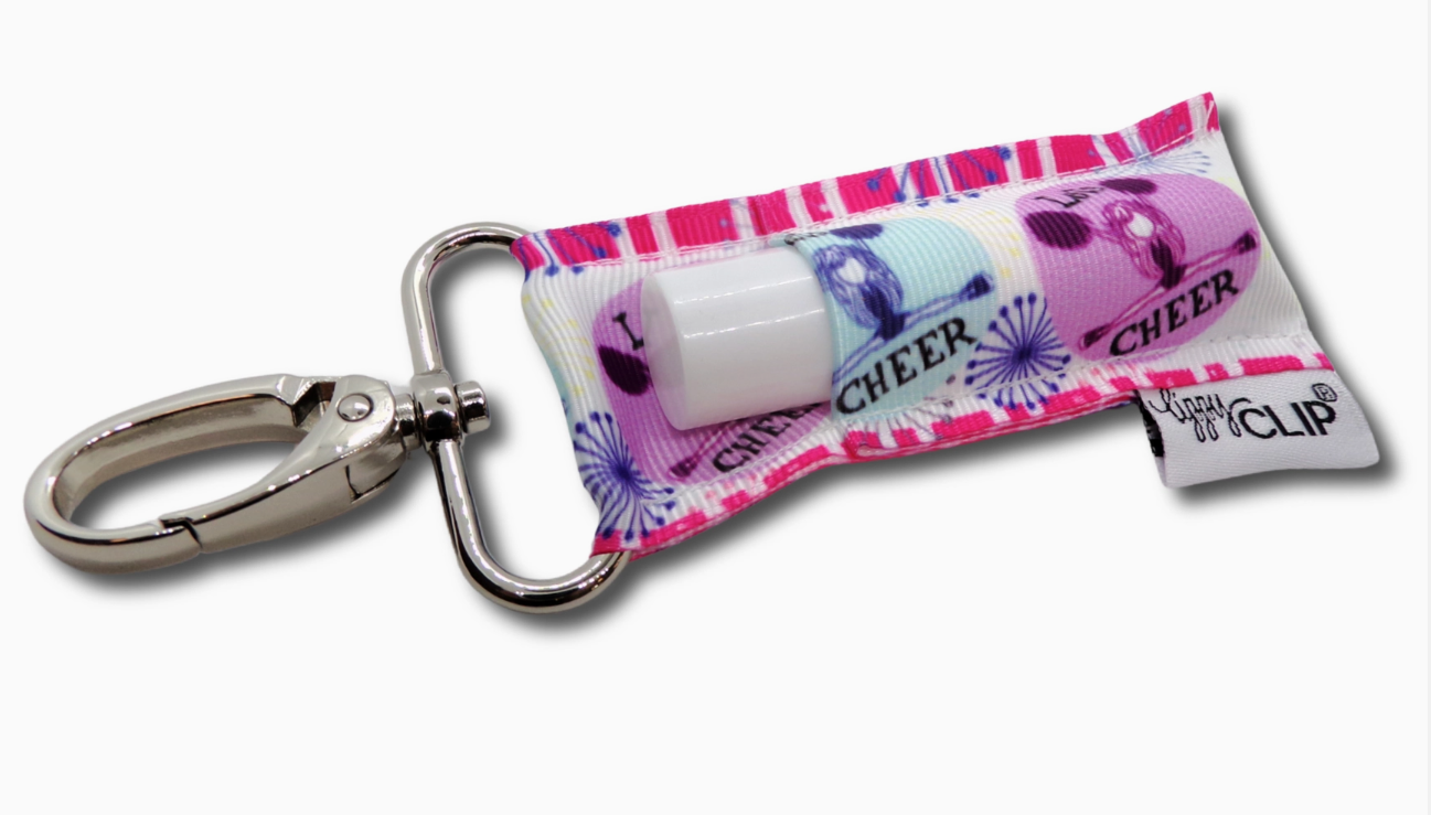 Cheer or Dance LippyClip Lip Balm Holder