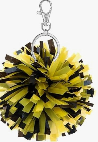 Cheerleading Pompoms Key Chain