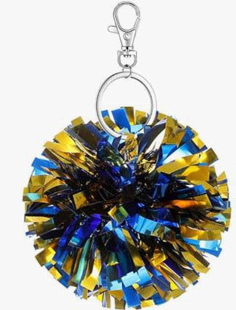 Cheerleading Pompoms Key Chain