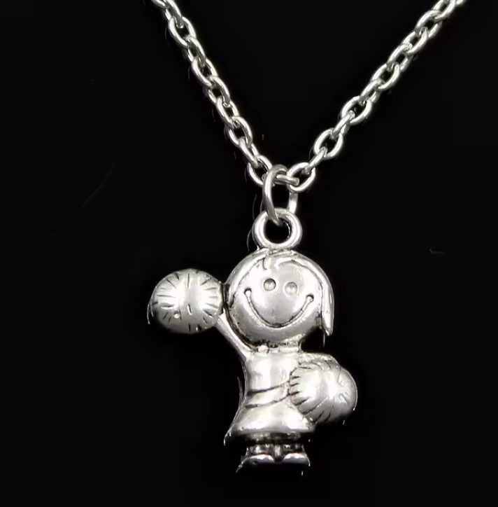 Happy Cheerleader Necklace