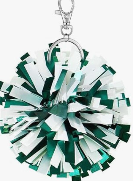 Cheerleading Pompoms Key Chain