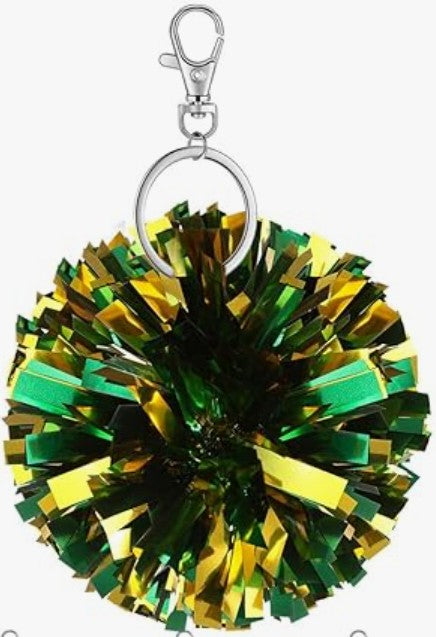 Cheerleading Pompoms Key Chain