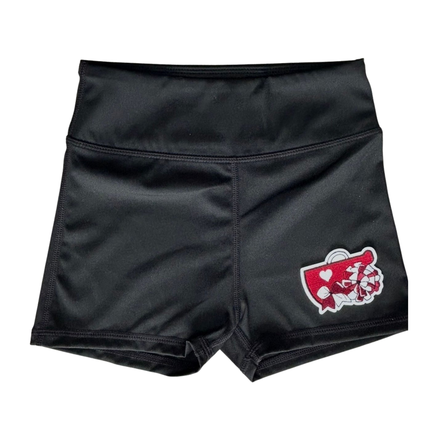 Megaphone Black Shorts