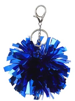 Cheerleading Pompoms Key Chain