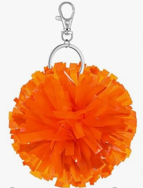 Cheerleading Pompoms Key Chain