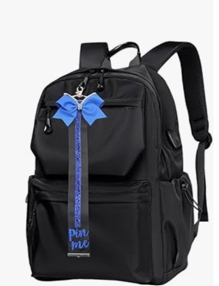 Pin Me Ribbon Backpack Keychain – IdanceUcheer