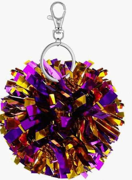 Cheerleading Pompoms Key Chain