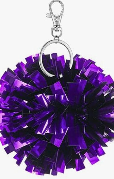Cheerleading Pompoms Key Chain