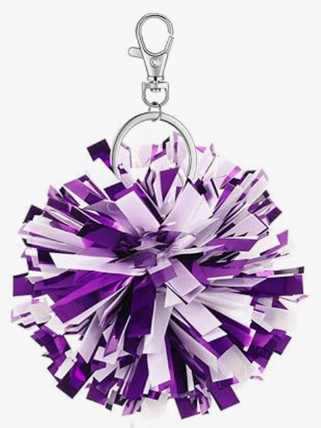 Cheerleading Pompoms Key Chain