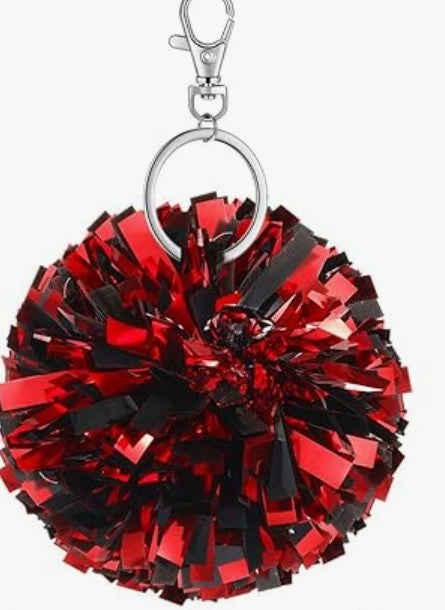 Cheerleading Pompoms Key Chain