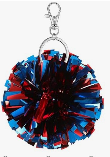 Cheerleading Pompoms Key Chain