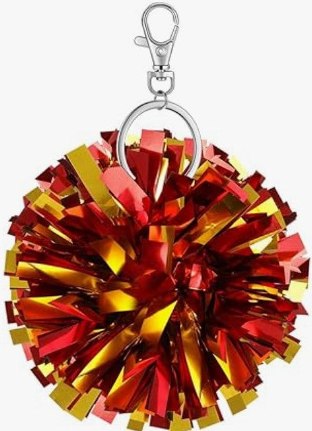 Cheerleading Pompoms Key Chain