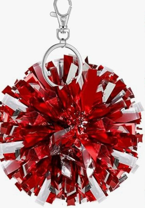 Cheerleading Pompoms Key Chain