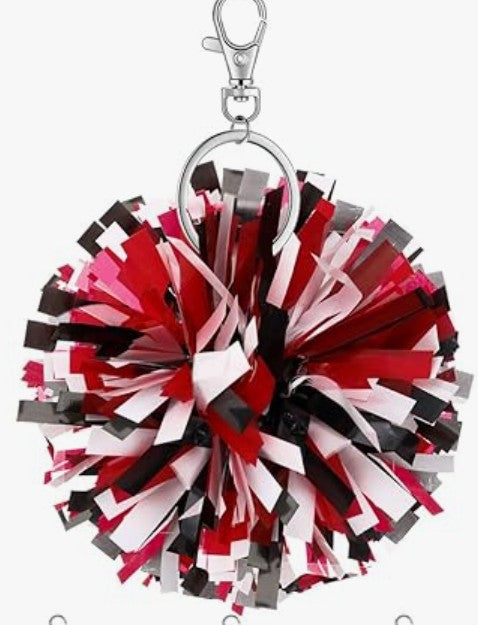 Cheerleading Pompoms Key Chain