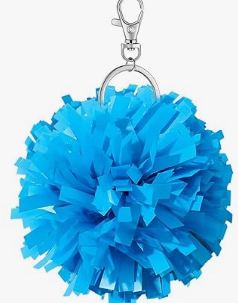 Cheerleading Pompoms Key Chain