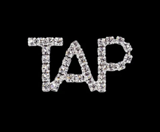 Rhinestone Tap Pin