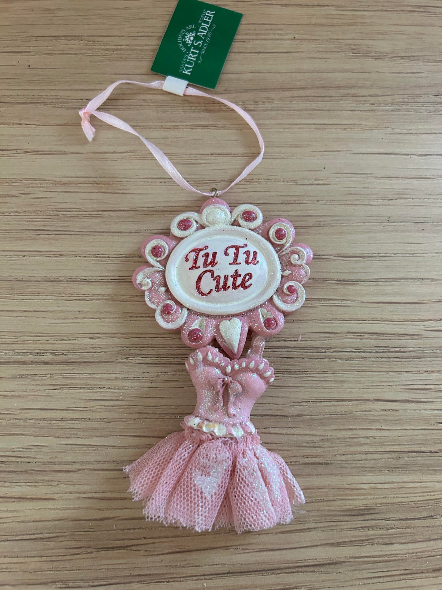 Kurt Adler "Tutu Cute" Ballet Dress Ornament