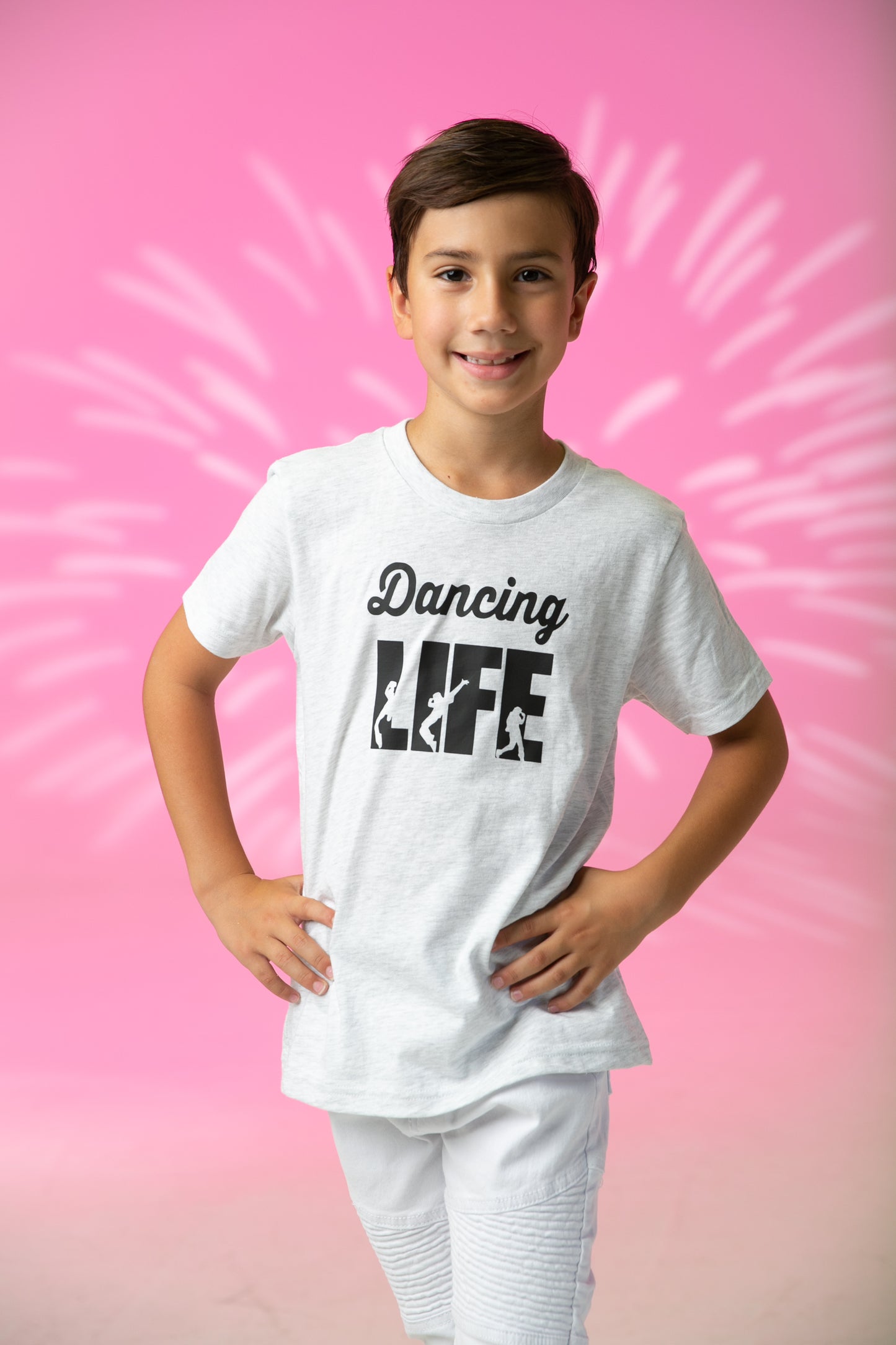 Boys Dancing Life Short Sleeve Shirt
