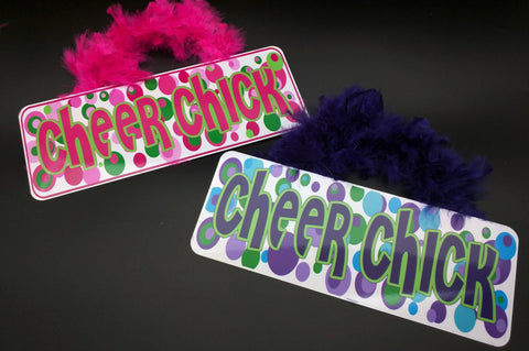 Groovy Signs "Cheer Chick" Large