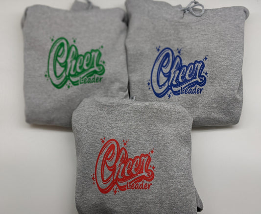 Cheer Leader Grey Hoodie Sweatshirt